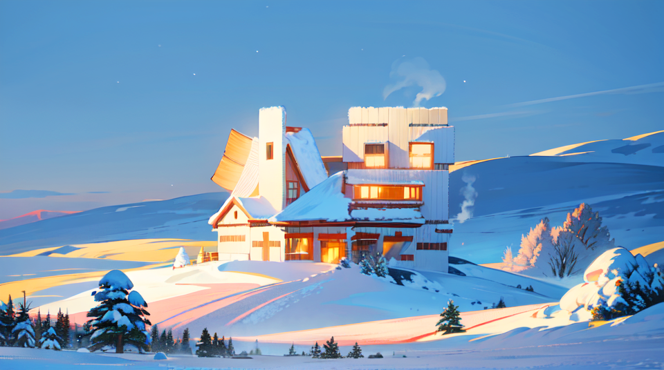 2023年小雪節(jié)氣人物風(fēng)景海報(bào)手機(jī)壁紙 (2)